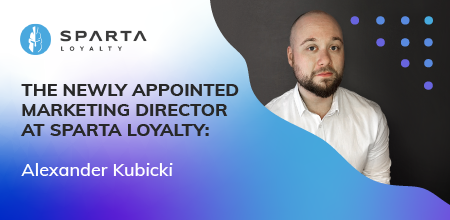 The newly appointed marketing director at Sparta Loyalty: Alexander Kubicki